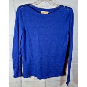 Davina Blue Sweater Women's Size XS